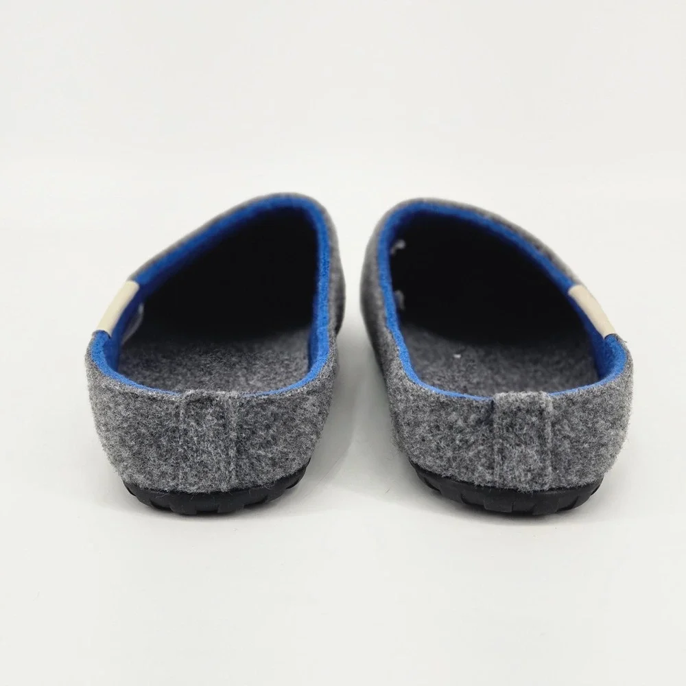 Gumbies Outback Felt Mule Slipper Shoe Gorpcore Cabin Mens 9 Womens 10 Comfort